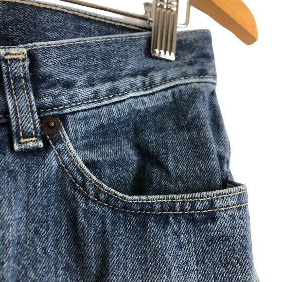 Old Navy Women's Bootcut Jeans Sz 4 Short (28 X 28.5) Low Waist All Cotton Blue - Picture 4 of 11